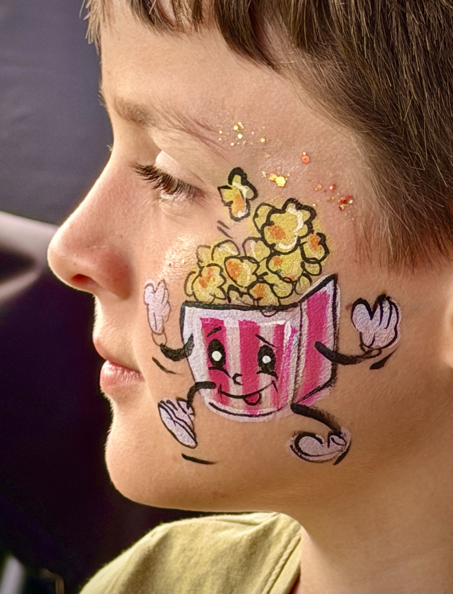 Popcorn bucket character